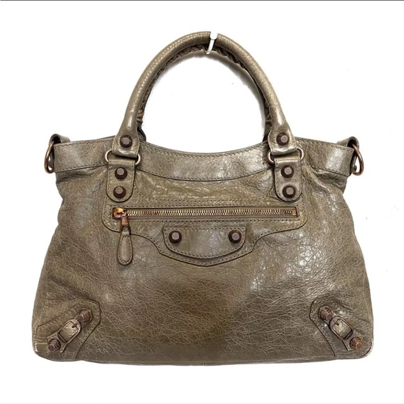 Balenciaga Handbags - Balenciaga Giant Town in grey beige
